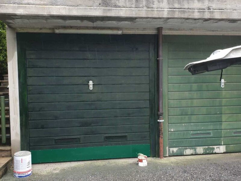 Verniciatura garage di un'abitazione eseguita da MA.GIA S.R.L.